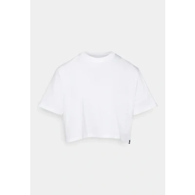 Image of Under Armour Rival Basic Tshirt, Women&#039;s, Size: Large, White/black