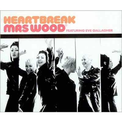 Image of Mrs Wood Heartbreak 1996 UK CD single CDREACT78