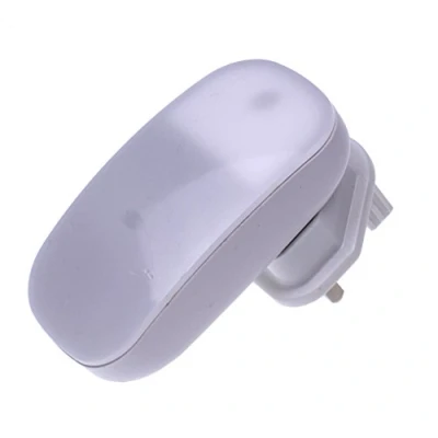 Image of ANSMANN Twilight Sensor Night Light Plug [Pack of 1] Indoor in Wall Dusk to Dawn Automatic LED Nightlight Ideal for Nursery, Children&#039;s Bedroom, Landing and Stairs 2 Years Warranty