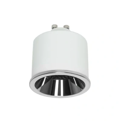 Image of LITECRAFT 5 Watt GU10 Anti Glare Warm White Dimmable Bulb (Pack of 3, Chrome)
