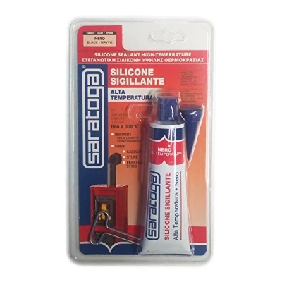 Image of SARATOGA Silicone High Temperature Sealant Black 60Ml
