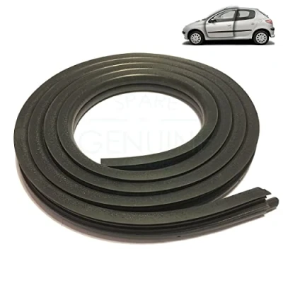Image of Front Door Weatherstrip Rubber Seal Replacement For 206 (1998 2012)