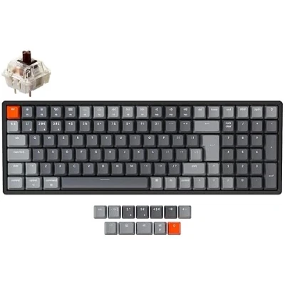 Image of UK Keychron K4 Bluetooth RGB Backlit Soldered Tactile Switches Aluminium Mac/PC Keyboard