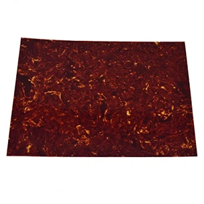 Image of Dopro 25x20cm Acoustic Guitar Self Adhesive Scratch Plate Sheet Pickguard Material Vintage Tortoise