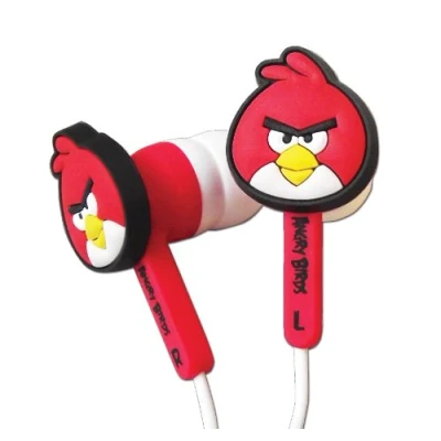 Image of Angry Birds Gamer Buds Set Red Earphones