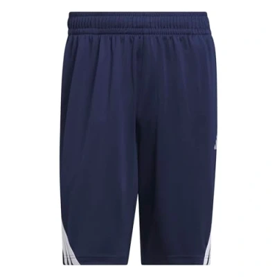 Image of adidas Performance 3STRIPES Sports shorts, Men&#039;s, Size: XLx5&quot;, Black pure teal