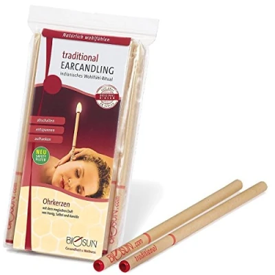 Image of Biosun Hopi Ear Natural Candles 10 Pairs