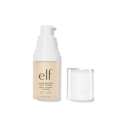Image of e.l.f. Illuminating Face Primer, Silky Makeup Primer For Creating A Radiant Glow, Fills In Fine Lines &amp; Refines Complexion, Small, 0.47 Oz