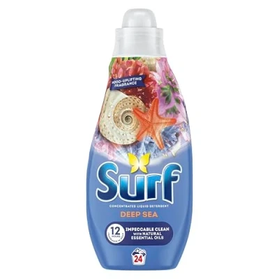 Image of Surf Deep Sea Laundry Washing with a joy infused fragrance &amp; natural essential oils lasting up to 12 hours in wear Liquid Detergent for brilliantly clean results 24 washes