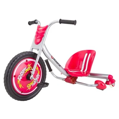 Image of Razor Flash Rider 360 Kids Trike for Ages 6+, Up to 72kg Red