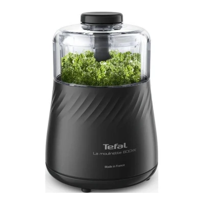 Image of TEFAL Eco Respect Moulinette MB710840 Mini Chopper Black, Black
