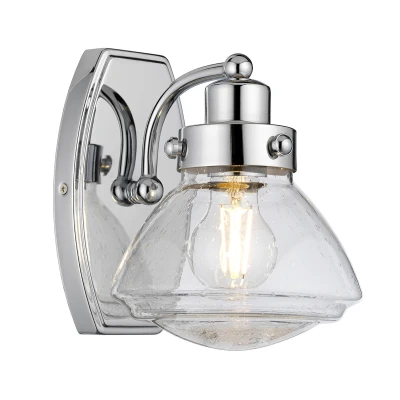 Image of Quoizel Scholar 1 Light Wall Polished Chrome IP44