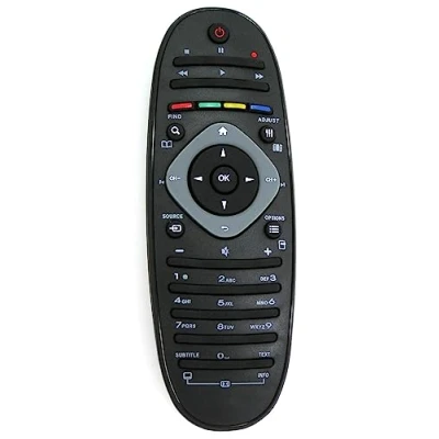 Image of Replacement Remote Control for Philips TV 32PFL5206H/12 32PFL5405H/12 32PFL5405H/60 32PFL5406H/12 32PFL5605H/05 32PFL5605H/12