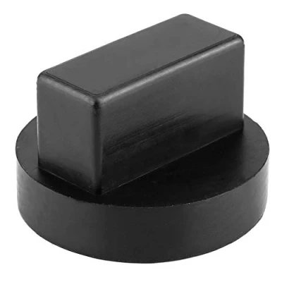Image of Aramox Jack Pad Adapter,Car Enhanced Frame Rail Floor Support Rubber Adapter Black