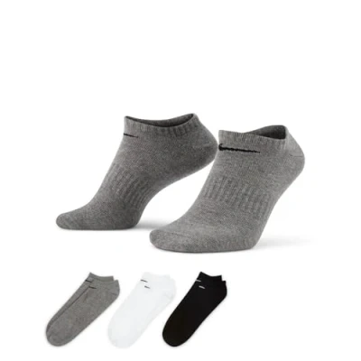 Image of Nike Performance 3 PACK Sports socks, Size: 2 5, Grauschwarzweiss