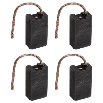 Image of YINETTECH 2 Pairs of Carbon Brushes with Autostop 7x12x20mm Electric Tool Angle Grinder Motor Compatible Parkside PWS 230 D4