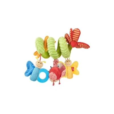 Image of SIGIKID 42249 Active Spiral Butterfly Baby Activity On Tour Girl Toy Recommended from Birth Multi Coloured
