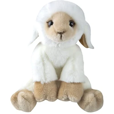 Image of VFM Farmyard Lamb 30cm Plush Premium Lifelike Toy Natural World Collection