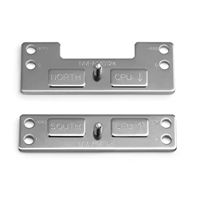 Image of Noctua NM AMB12, Offset AMD AM5 Mounting Bars for Improved Cooling Performance (Silver)
