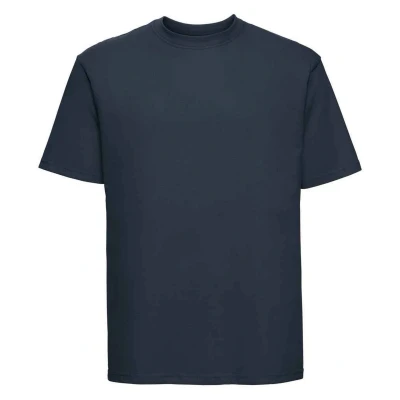 Image of Russell Athletic Mens Ringspun Cotton Classic T Shirt (French Navy) Size Medium