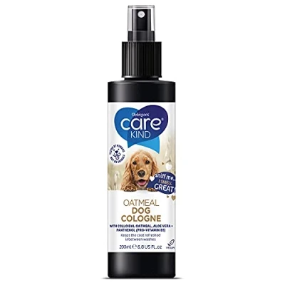 Image of CAREKIND Oatmeal Dog perfume 200ml spray with pump, Vegan cologne is a deodoriser spray. deodorant use our Shampoo (1x 200ml)