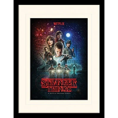 Image of Stranger Things Art Prints, Multi Colour, 30 X 40cm