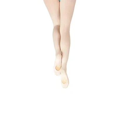 Image of Capezio 126 Essentials Transition Tights, Ballet Pink, L XL UK