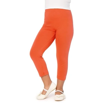 Image of Merry Style Girl&#039;s 3/4 Leggings MS10 226 (Rust,140)