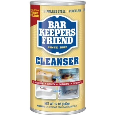 Image of Bar Keepers Friend Cleanser &amp; Polish: 12 OZ