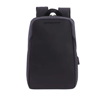 Image of Adolfo Dominguez Daypack Olek Men&#039;s Laptop Backpack Black