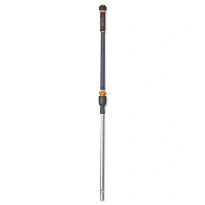 Image of TASKI D7520277 JM Ultra Plus Telescoping Mop Handle, Commercial Floor Steel Gray &amp; Orange, Extends 100 170cm, 1 Count