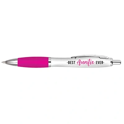 Image of 1 x Pink Best Auntie Ever Pen Aunt Aunty Cute Birthday #UV00025