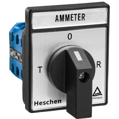 Image of Heschen Universal Rotary Cam Selector Changeover Switch SZW26 20/LH3.3 660V 20A 4 Position 3 Phase 12 Terminals CE