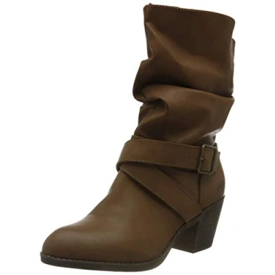 Image of Rocket Dog Women&#039;s Shelly Fashion Boots, Brown, 3 UK