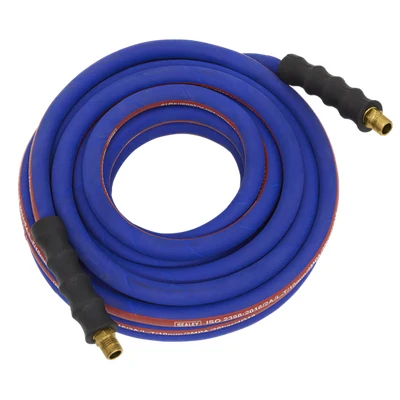 Image of Sealey Air Hose 10m x Ø13mm with 1/2&quot;BSP Unions Extra Heavy Duty