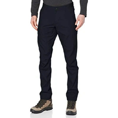 Image of Fjallraven 81541 Travellers Trousers M Pants Mens Dark Navy 52