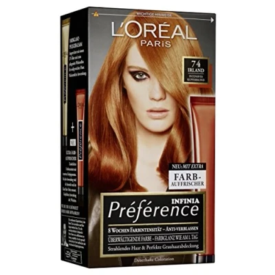 Image of L&#039;Oréal Paris Préférence 7.4 Copper Blonde Pack of 3