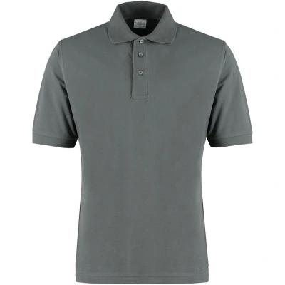 Image of Kustom Kit Men&#039;s Superwash Cotton Klassic Polo Shirt, Dark Grey, 3XL