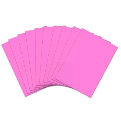 Image of Funky Foam A4 Pink Pack of 10 Sheets