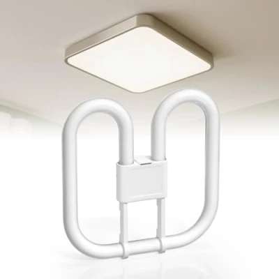 Image of BrightArk GR10Q 4 PIN 28W Compact Fluorescent Lamp Non Dimmable Natural White 4000K, Recessed Ceiling Light, CFL Light Bulb, Low Energy Suitable for Indoor Stair Corridors, Halls,1 Pack