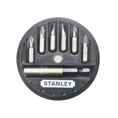 Image of Stanley Slotted/Phillips/Pozidriv Insert Bit Set, 7 Piece STA168737