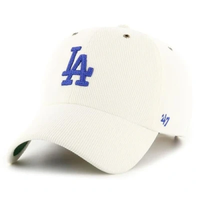 Image of &#039;47 LOS Angeles Dodgers CORD ’47 Clean UP Unisex Cap, Size: ONE, Sandstone