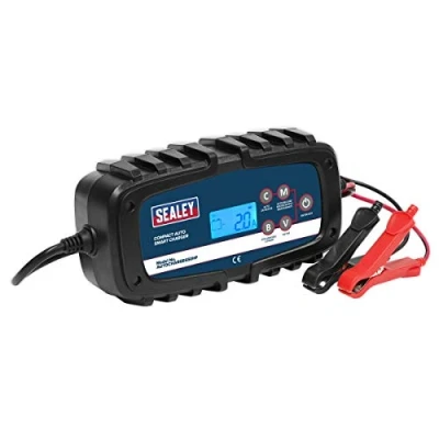 Image of Sealey Compact Auto Smart Charger &amp; Maintainer 6.5A 6/12V