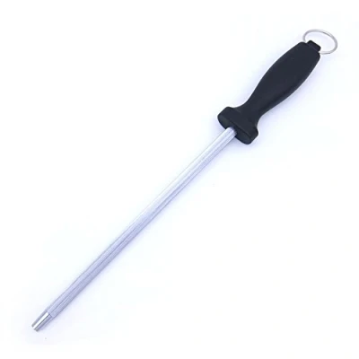 Image of Paizizi Sharpening Steel Kitchen Knife Sharpener Honing Rod Stainless Butcher 20cm