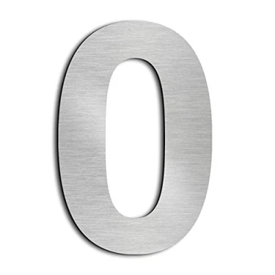 Image of nanlyiau House numbers door Stainless Steel number Made of Solid 304 Floating Appearance in Easy to Install 6in/15.3cm(0)