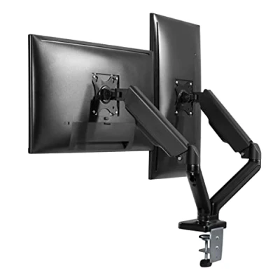 Image of PROPERAV PB148 Hydraulic Dual Arm Full Motion 17 32&quot; Monitor Desk Mount