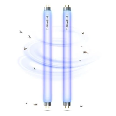 Image of FSL BL T8 F15W Fly Killer Replacement Bulbs 17in UV Light Bulb Tube for 15W/30W Electric Insect Killer/Bug Zapper/Fly Zapper/Mosquito Killer, 2 Pack Lamp