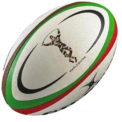 Image of Gilbert Harlequins Replica Ball Multicoloured, 5