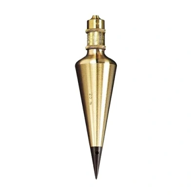 Image of Starrett 36271 Solid Brass Plumb Bob 450 g