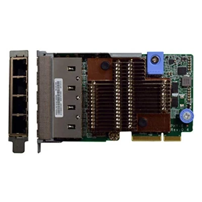 Image of Lenovo ThinkSystem Network adapter LAN on motherboard (LOM) Gigabit Ethernet x 4 for ThinkAgile VX Certified Node 7Y94, 7Z12, VX7820 Appliance